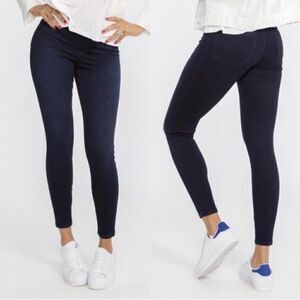 Spanx Jeanish Dark Wash Ankle Leggings Size Small
